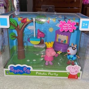 Pepp pig piñata party